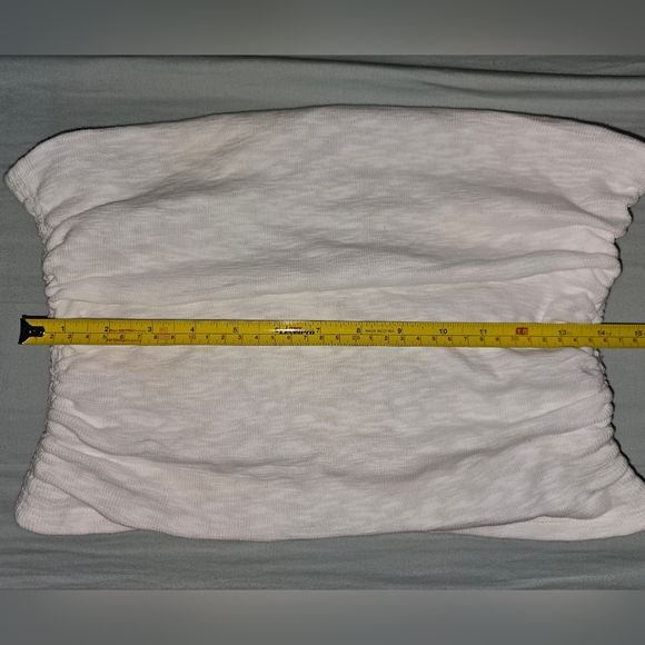 Free People: Boulevard Tube Top, White, XL, NWT - Picture 9 of 10